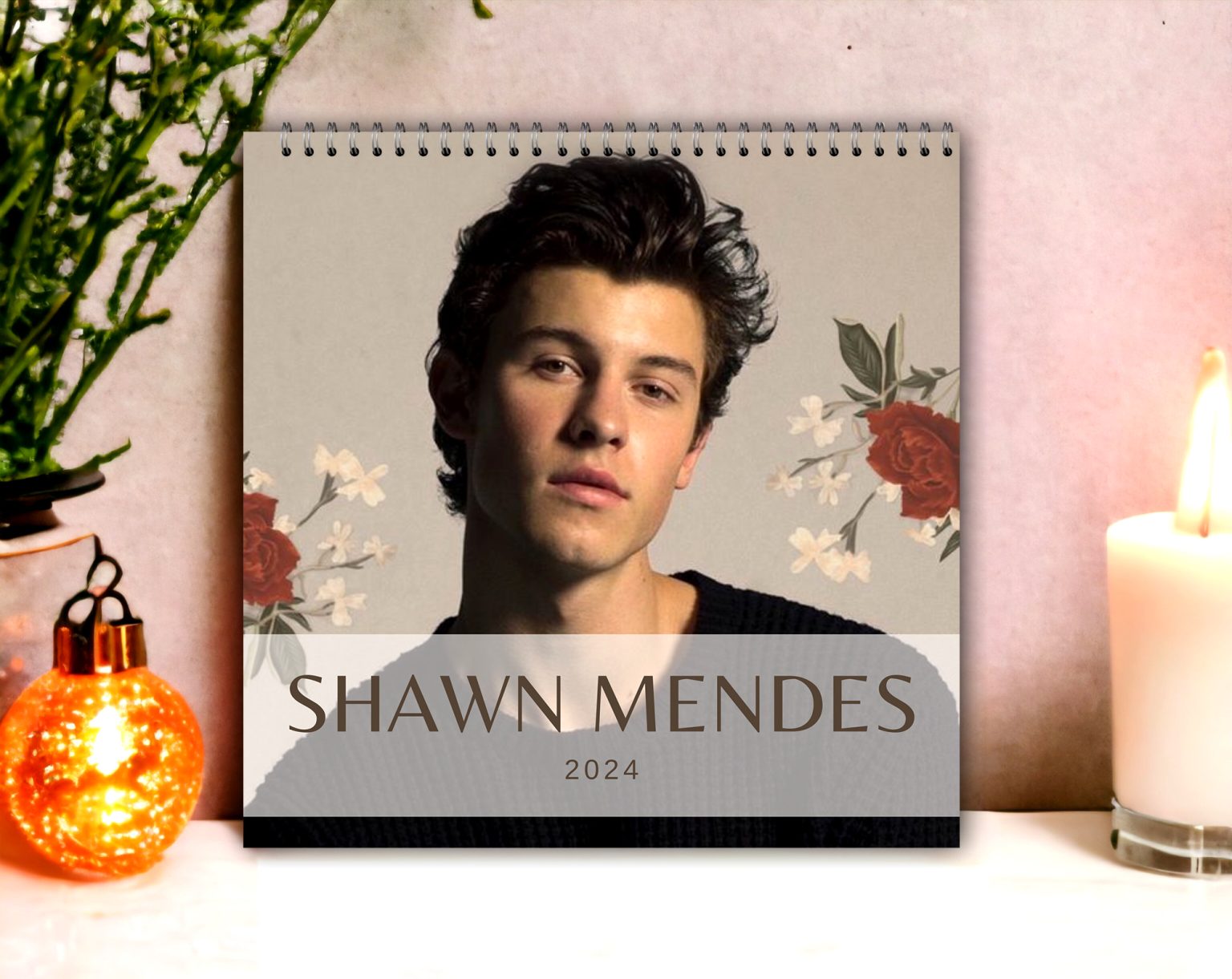 Shawn 2025 Calendar, Mendes 2025 Wall Calendar, Celebrity Calendar 2025